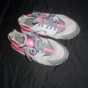 Nike Huarache sneakers.